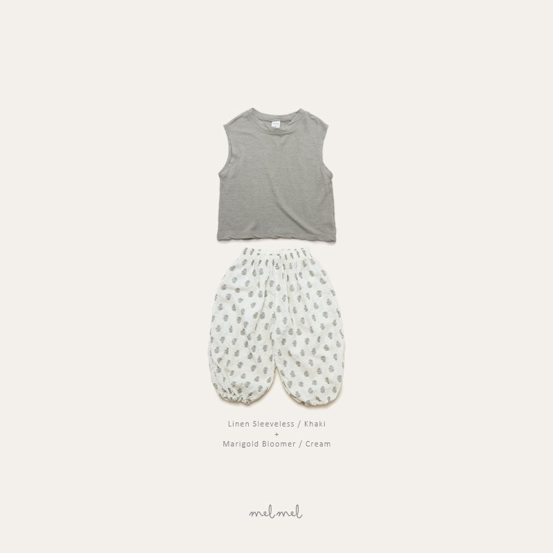 Melmel - Korean Baby Fashion - #babyfever - Marigold Bloomer - 3
