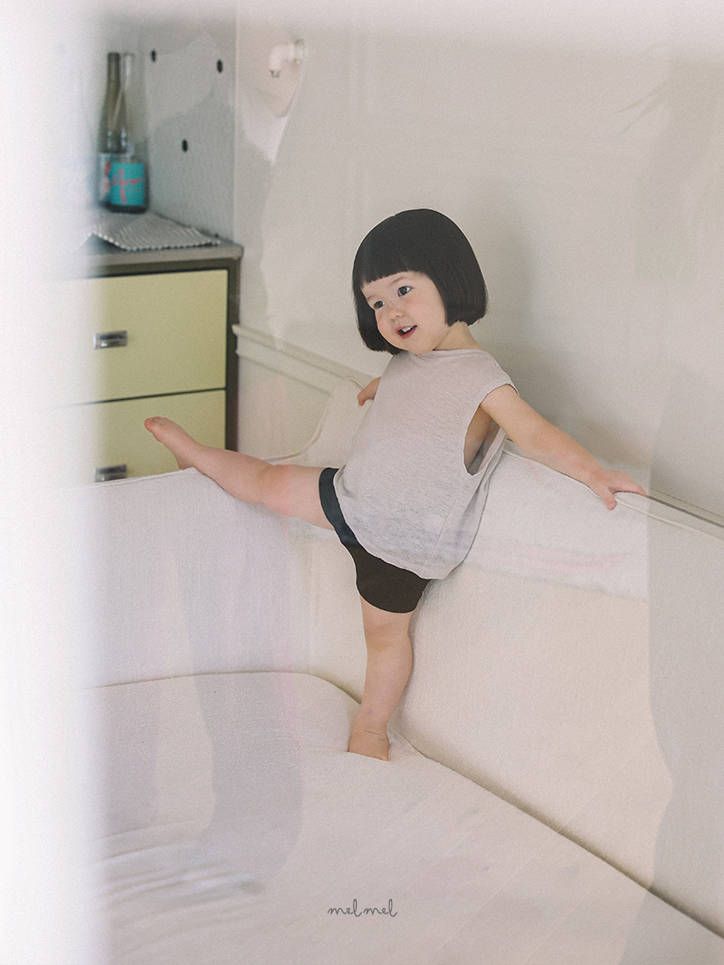 Melmel - Korean Baby Fashion - #babygirlfashion - Linen Sleeveless Top - 7