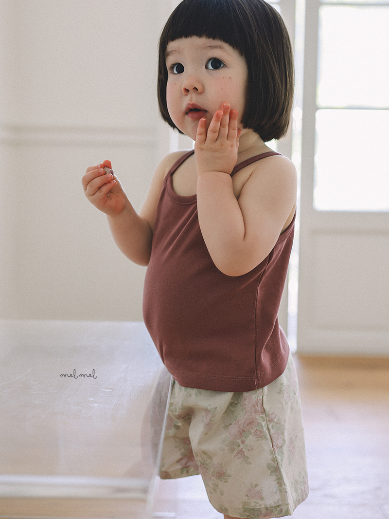 Melmel - Korean Baby Fashion - #babyoutfit - Rib Tank Top - 3