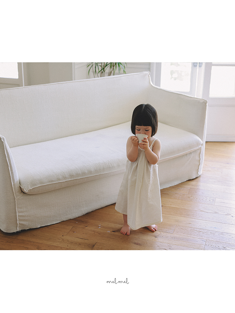 Melmel - Korean Baby Fashion - #babyoutfit - Summer Linen One-piece - 10