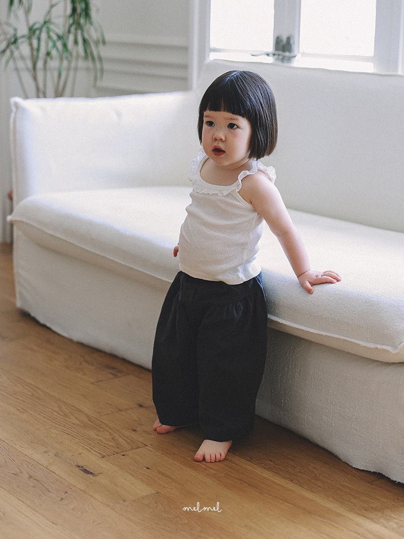 Melmel - Korean Baby Fashion - #babywear - Linen Wide Pants - 10