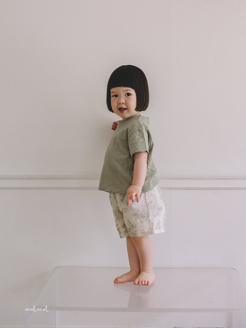 Melmel - Korean Baby Fashion - #onlinebabyboutique - Garden Shorts - 3