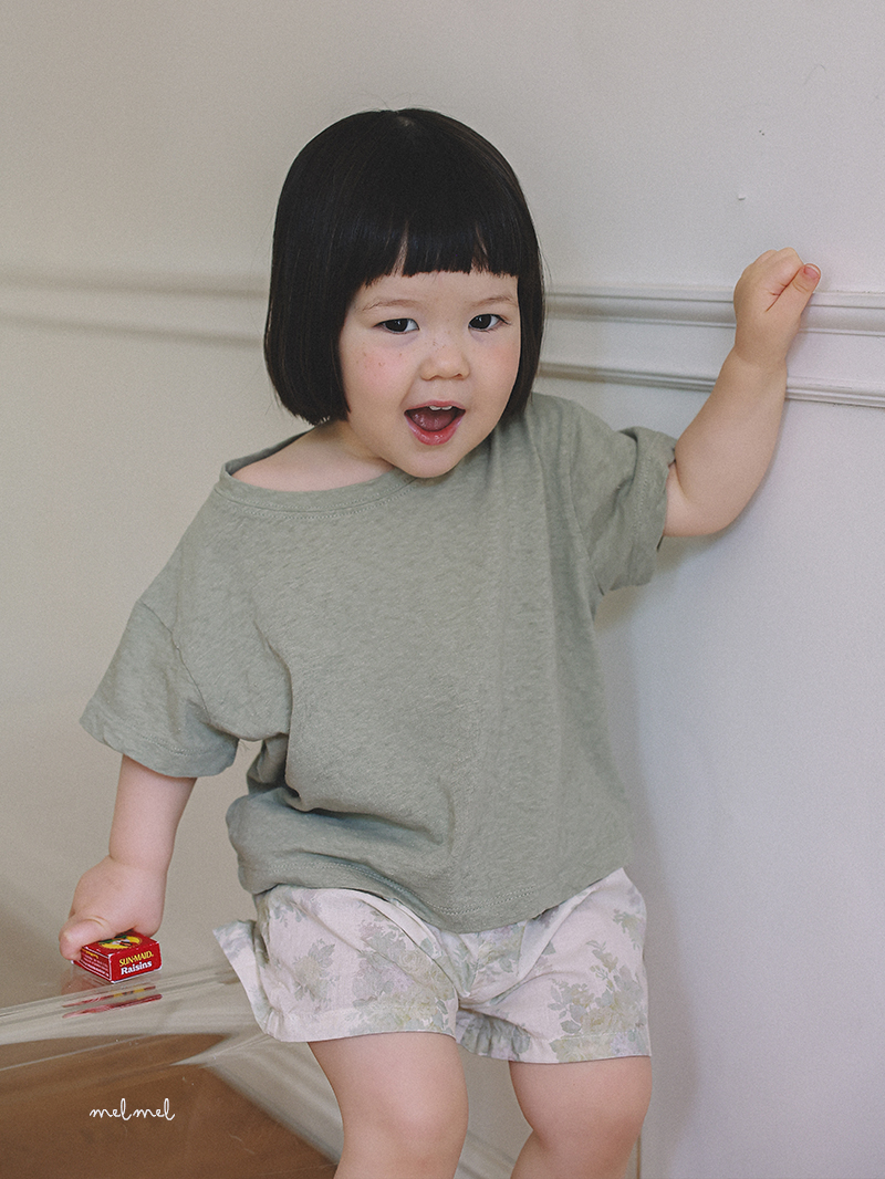 Melmel - Korean Baby Fashion - #onlinebabyboutique - Garden Shorts - 4