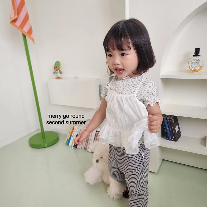 Merry Go Round - Korean Children Fashion - #childofig - Honey Bustier - 8