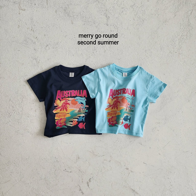 Merry Go Round - Korean Children Fashion - #childofig - Marine Tee