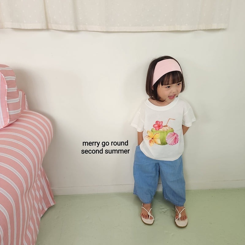 Merry Go Round - Korean Children Fashion - #childrensboutique - Coconut Tee - 7
