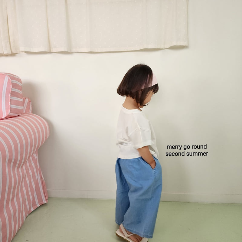 Merry Go Round - Korean Children Fashion - #designkidswear - Coconut Tee - 8