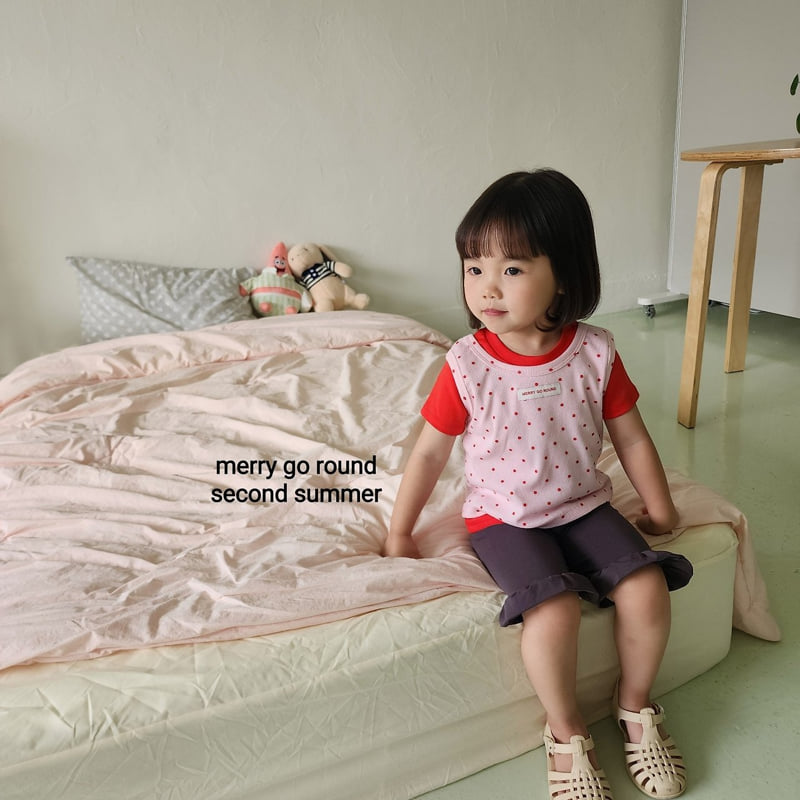 Merry Go Round - Korean Children Fashion - #designkidswear - Spandex Frill Shorts - 7
