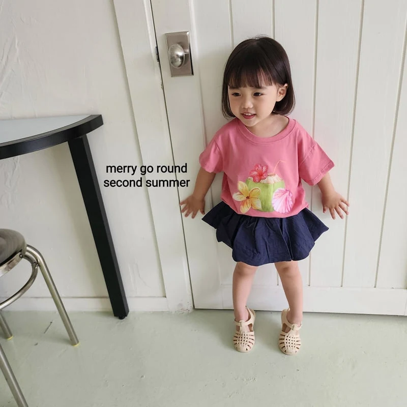 Merry Go Round - Korean Children Fashion - #discoveringself - Coconut Tee - 9