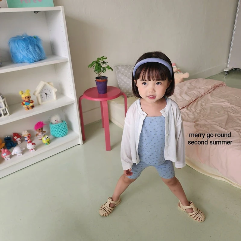 Merry Go Round - Korean Children Fashion - #discoveringself - Flowy Ribbed Cardigan - 3