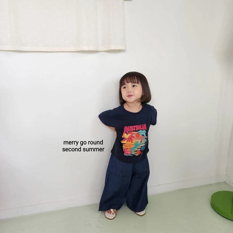 Merry Go Round - Korean Children Fashion - #fashionkids - Marine Tee - 5