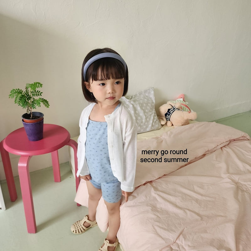 Merry Go Round - Korean Children Fashion - #kidsshorts - Flowy Ribbed Cardigan - 5