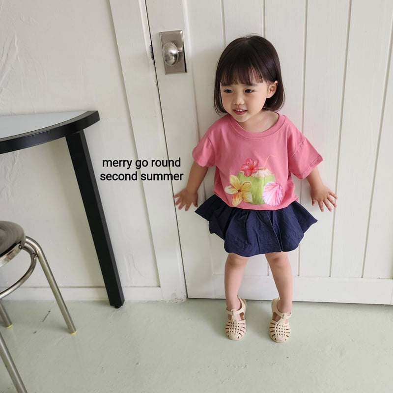 Merry Go Round - Korean Children Fashion - #littlefashionista - Urban Skort Shorts - 3