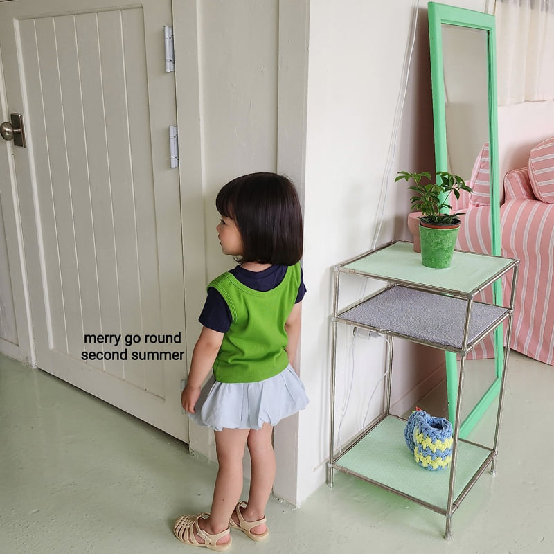 Merry Go Round - Korean Children Fashion - #littlefashionista - Jelly Sleeveless Set - 11