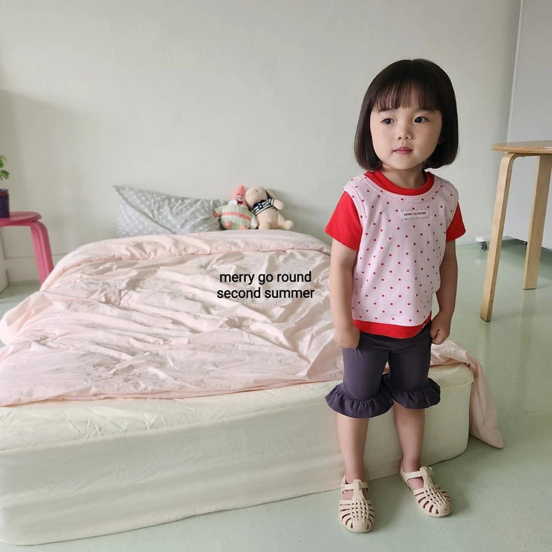 Merry Go Round - Korean Children Fashion - #magicofchildhood - Jelly Sleeveless Set - 12