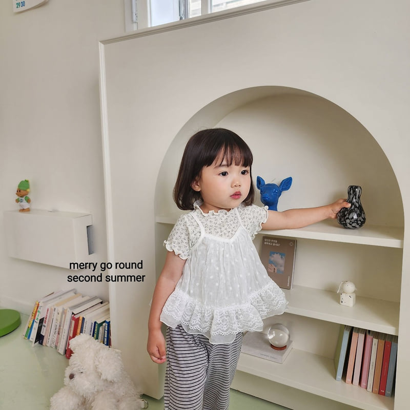 Merry Go Round - Korean Children Fashion - #minifashionista - Honey Bustier - 3