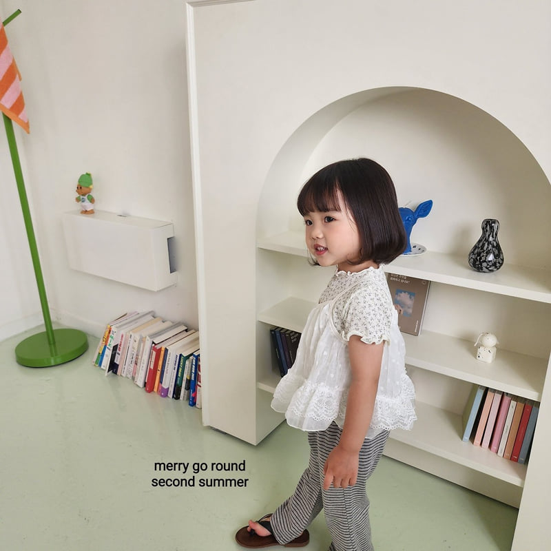 Merry Go Round - Korean Children Fashion - #minifashionista - Honey Bustier - 4