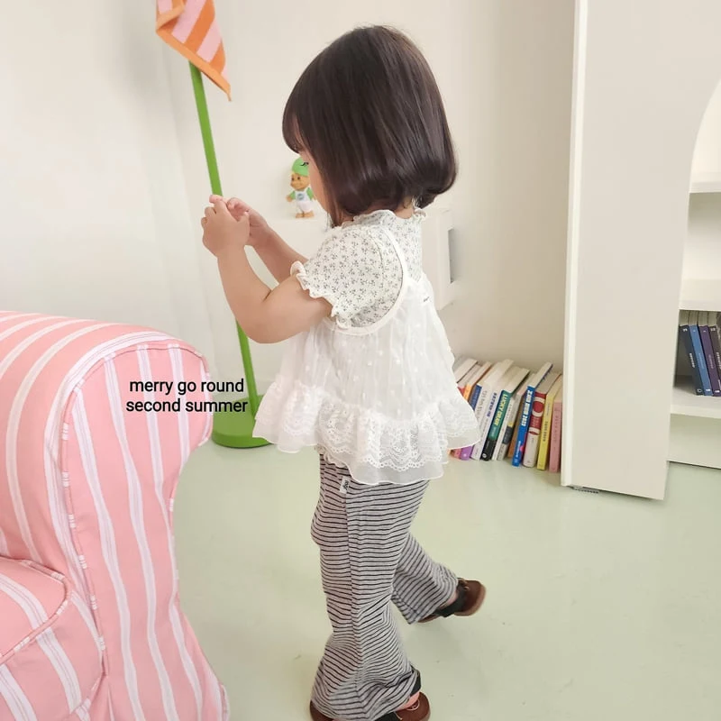 Merry Go Round - Korean Children Fashion - #stylishchildhood - Honey Bustier - 7