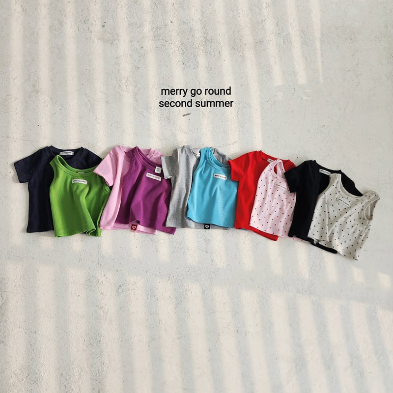 Merry Go Round - Korean Children Fashion - #stylishchildhood - Jelly Sleeveless Set