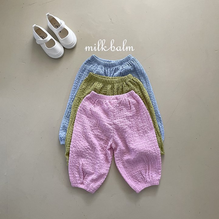 Milk Balm - Korean Baby Fashion - #babyboutique - Crinkle Jogger Pants