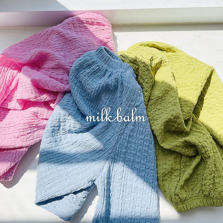 Milk Balm - Korean Baby Fashion - #babyboutiqueclothing - Crinkle Jogger Pants - 3