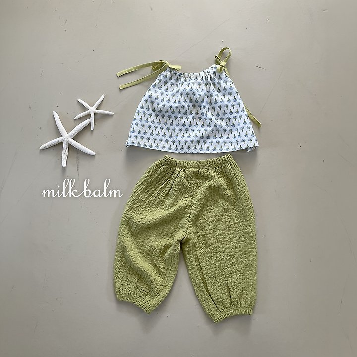 Milk Balm - Korean Baby Fashion - #babyclothing - Jardin Halter Blouse - 3