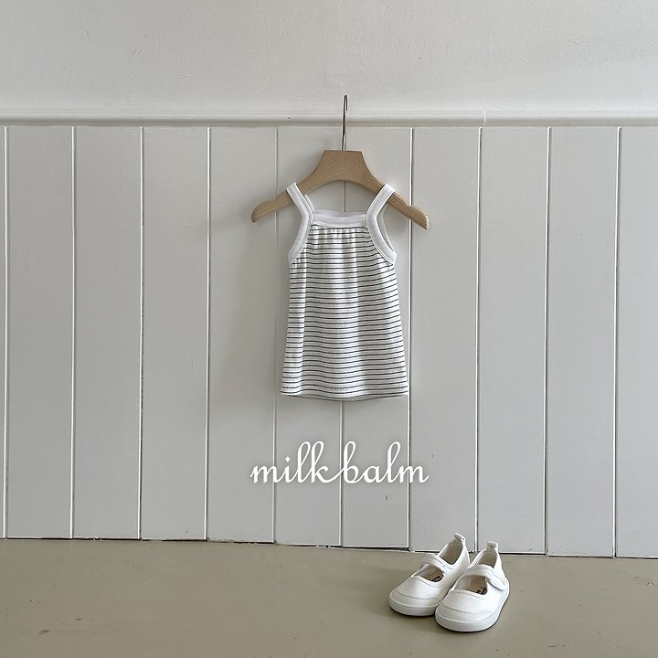 Milk Balm - Korean Baby Fashion - #babyfashion - High Tension Sleeveless Tee - 6