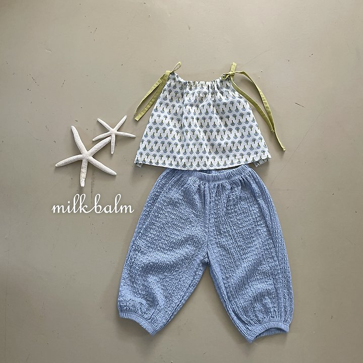 Milk Balm - Korean Baby Fashion - #babyclothing - Jardin Halter Blouse - 4