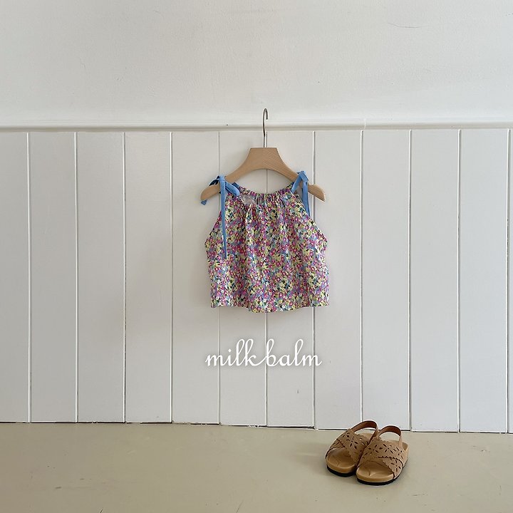 Milk Balm - Korean Baby Fashion - #babyfever - Jardin Halter Blouse - 5