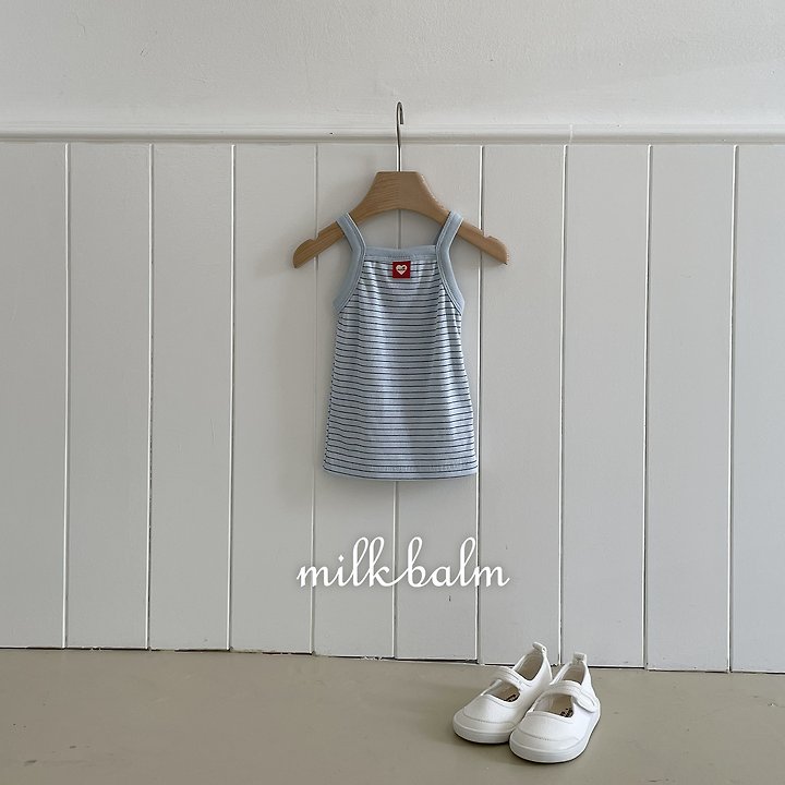 Milk Balm - Korean Baby Fashion - #babygirlfashion - High Tension Sleeveless Tee - 8