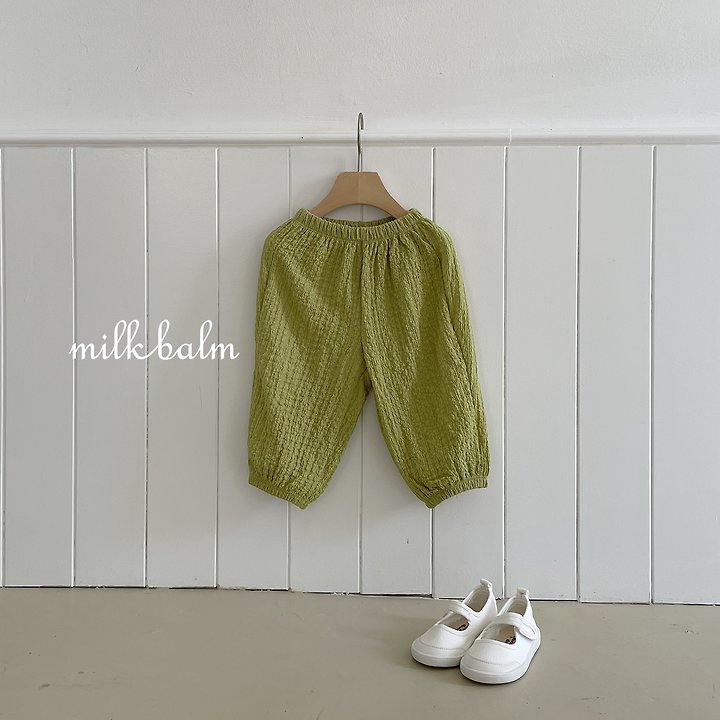 Milk Balm - Korean Baby Fashion - #babygirlfashion - Crinkle Jogger Pants - 7
