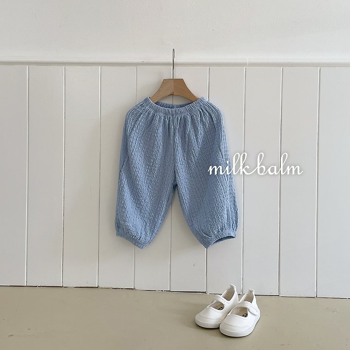 Milk Balm - Korean Baby Fashion - #babylifestyle - Crinkle Jogger Pants - 8