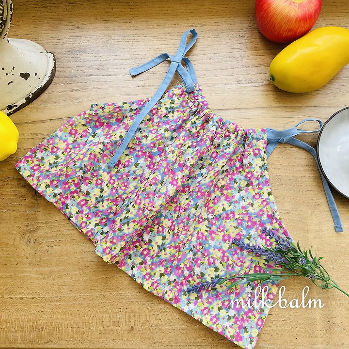 Milk Balm - Korean Baby Fashion - #babylifestyle - Jardin Halter Blouse - 7