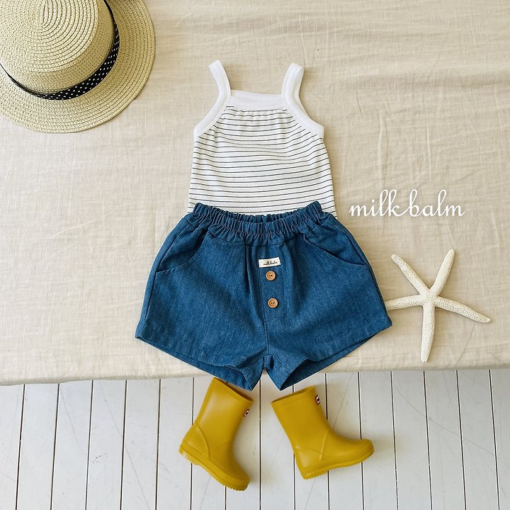 Milk Balm - Korean Baby Fashion - #babyoninstagram - High Tension Sleeveless Tee - 10