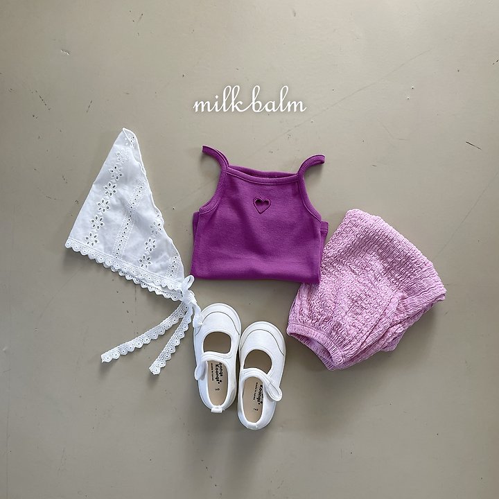 Milk Balm - Korean Baby Fashion - #babyoninstagram - Crinkle Jogger Pants - 9