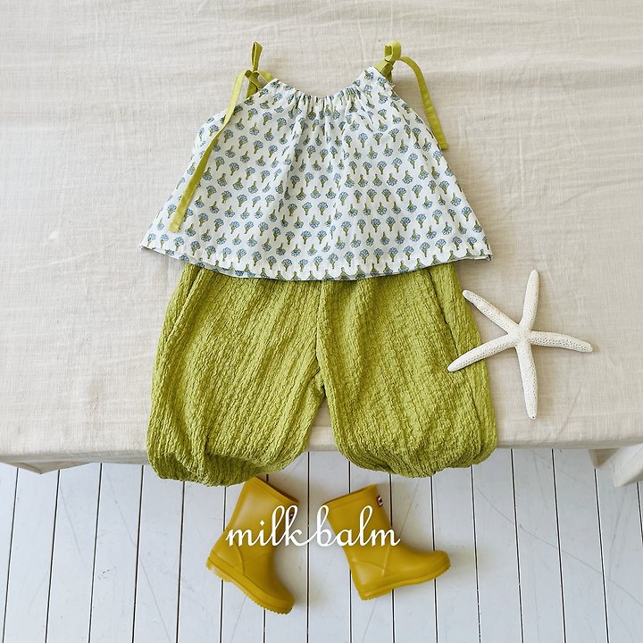 Milk Balm - Korean Baby Fashion - #babyootd - Crinkle Jogger Pants - 10
