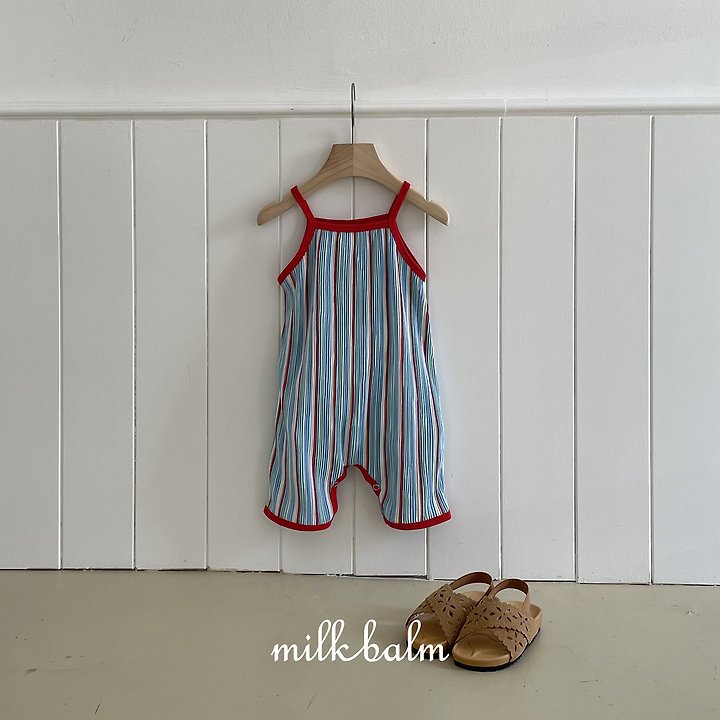 Milk Balm - Korean Baby Fashion - #babywear - Coachella Suspender Suit