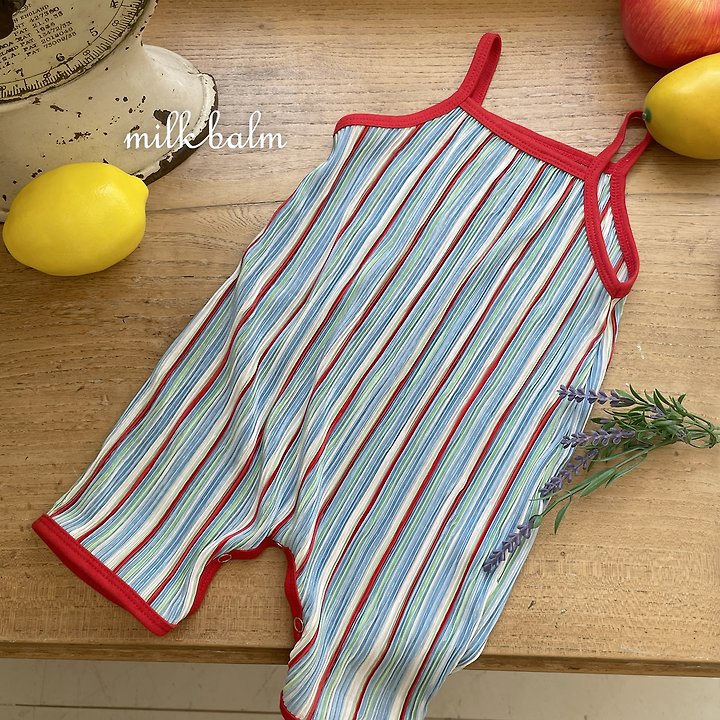 Milk Balm - Korean Baby Fashion - #onlinebabyshop - Coachella Suspender Suit - 3