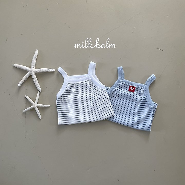 Milk Balm - Korean Baby Fashion - #onlinebabyshop - High Tension Sleeveless Tee