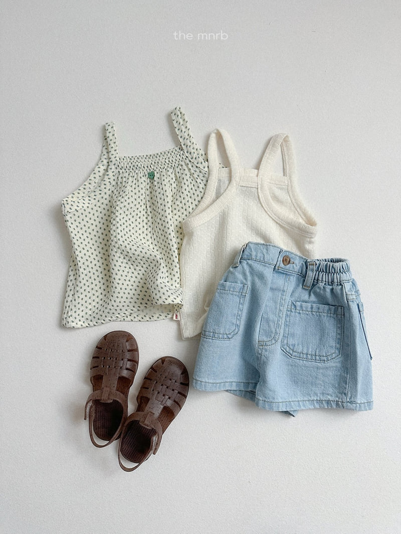 Mini Robe - Korean Children Fashion - #childofig - Rabbit Sleeveless Tee - 10