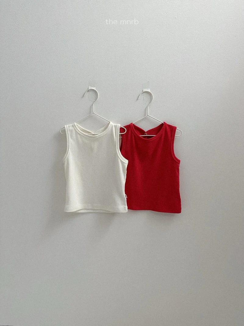 Mini Robe - Korean Children Fashion - #designkidswear - Ttotto Sleeveless Top - 7