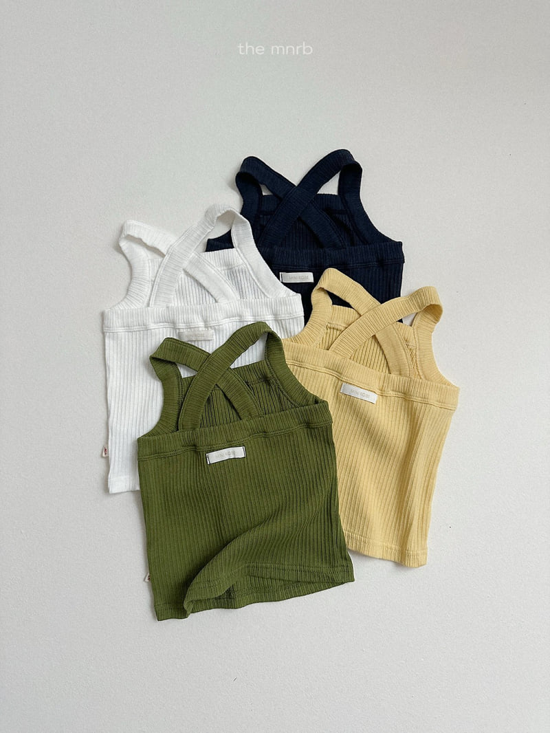 Mini Robe - Korean Children Fashion - #designkidswear - Soft Ribbed Sleeveless Top - 6