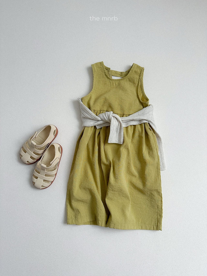 Mini Robe - Korean Children Fashion - #discoveringself - Caramel Overalls - 12