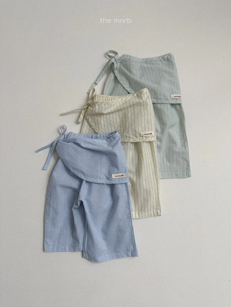 Mini Robe - Korean Children Fashion - #designkidswear - Scarf Pants - 4