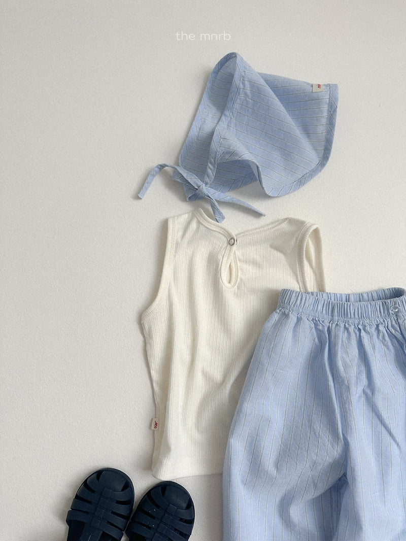 Mini Robe - Korean Children Fashion - #kidsshorts - Ttotto Sleeveless Top - 10