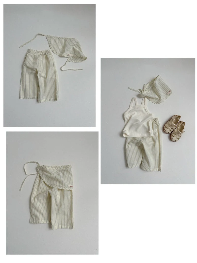 Mini Robe - Korean Children Fashion - #kidzfashiontrend - Scarf Pants - 8
