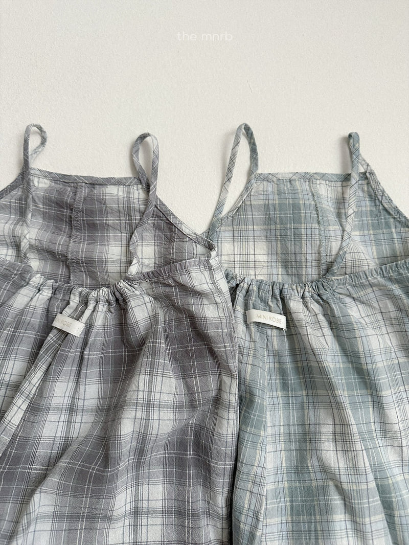 Mini Robe - Korean Children Fashion - #littlefashionista - Candy Check Overalls - 9