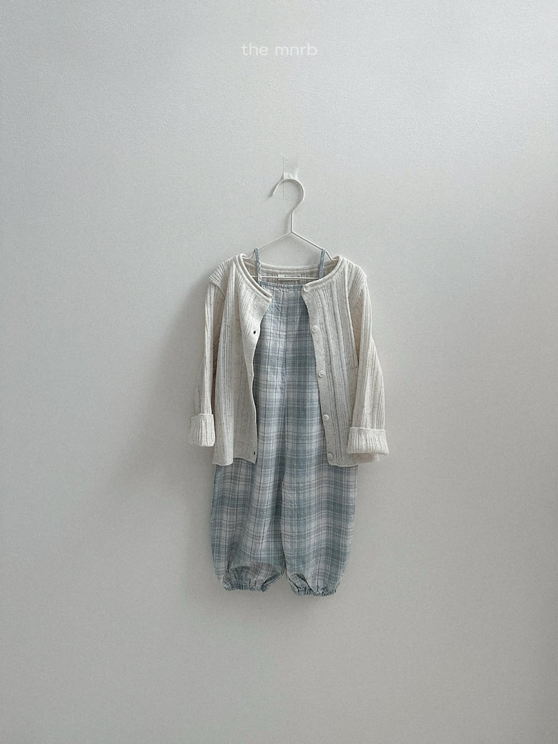 Mini Robe - Korean Children Fashion - #prettylittlegirls - Candy Check Overalls - 12