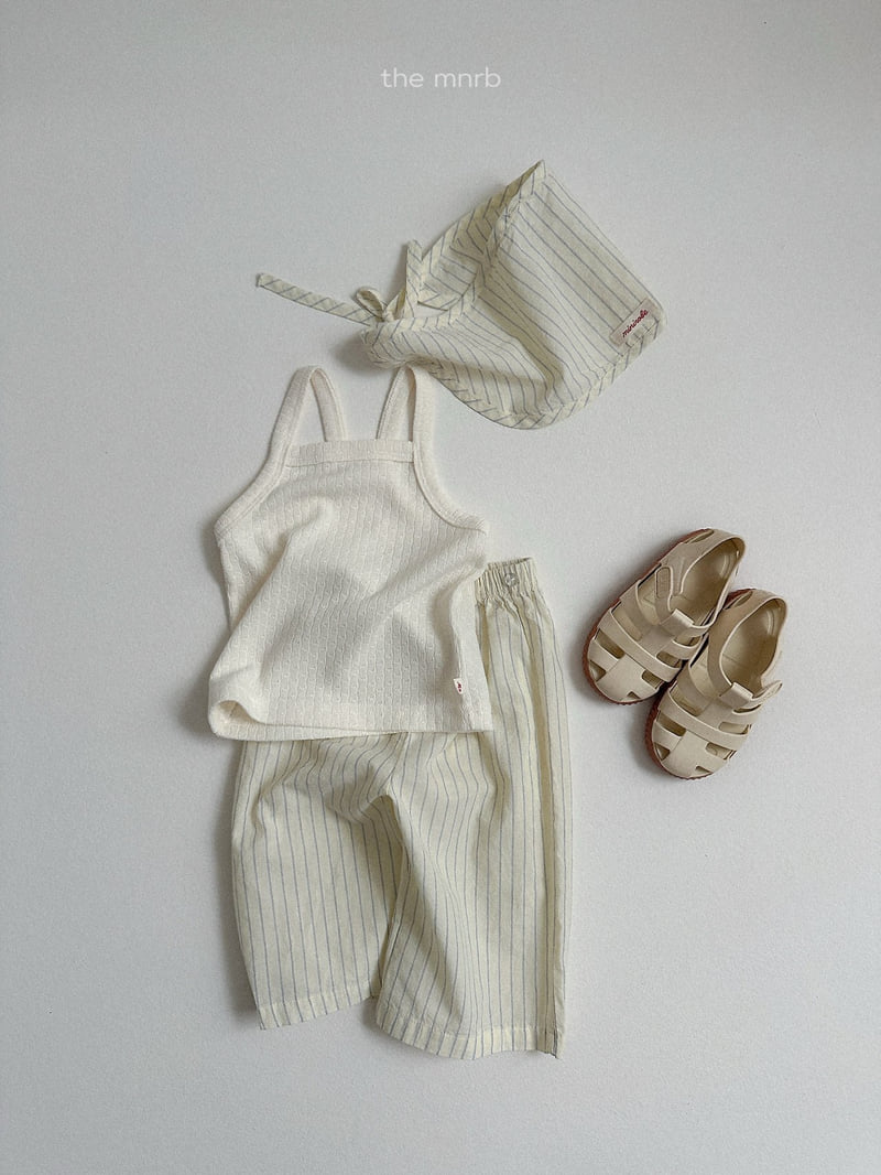 Mini Robe - Korean Children Fashion - #stylishchildhood - Rabbit Sleeveless Tee - 9
