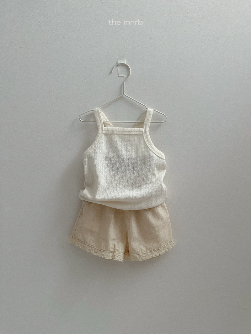 Mini Robe - Korean Children Fashion - #todddlerfashion - Rabbit Sleeveless Tee - 7